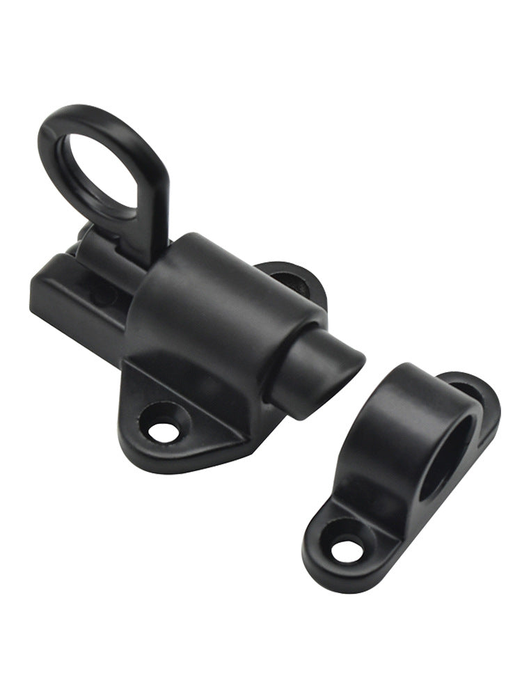 Aircraft Bolt Lock Solid Aluminum Alloy Spring Automatic Bolt Sliding Door And Window Self-closing Casement Window Lock Buckle Wooden Door Bolt