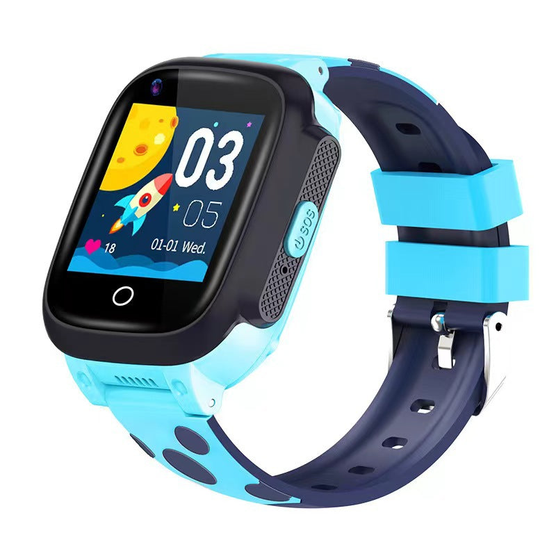 Cross-border Q12 Waterproof Children's Smart Phone Positioning Micro Chat Photo Flashlight Foreign Trade 5 Generation Z6 Multi-language Watch