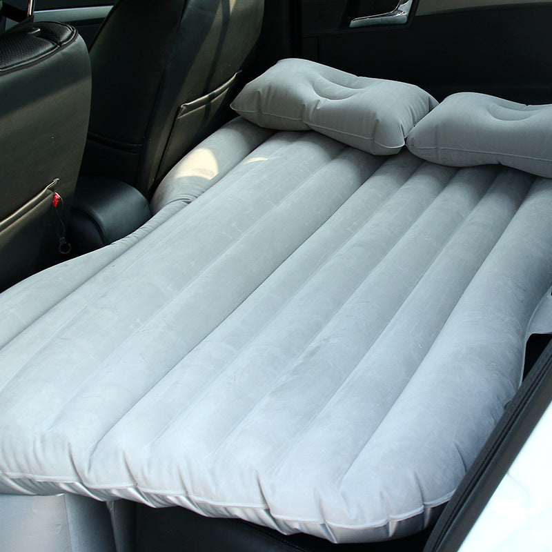 Direct Car Lathe Car Air Mattress Car Travel Split Flocking SUV Mattress Car Air Bed