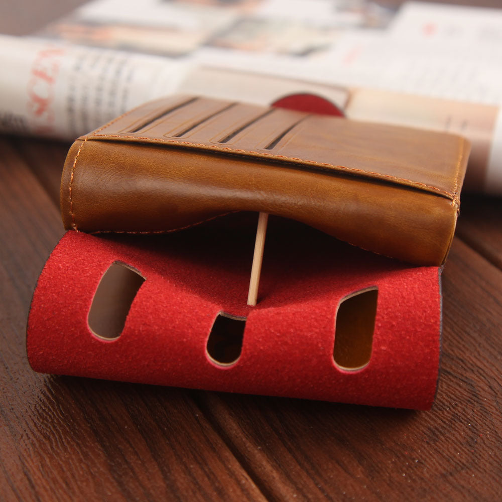 Wallet Large Capacity Men&#039;s Short Wallet Retro Hunter Wallet Large Capacity Buckle Wallet Factory Sales