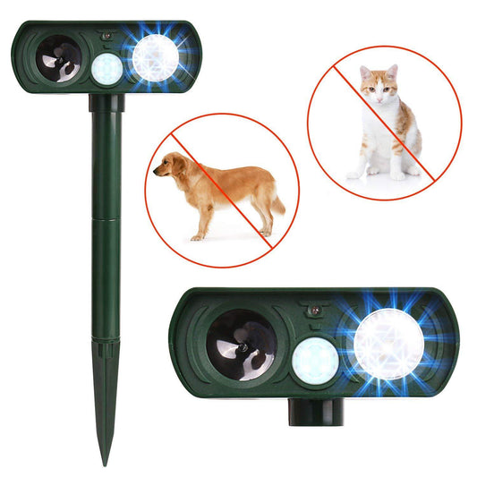 Solar Drive Outdoor Ultrasonic Flash Bird Drive Mouse Drive Cat Drive Dog Drive Animal Drive