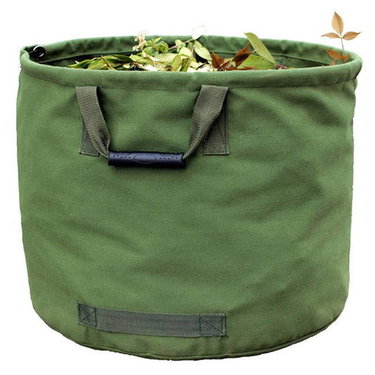 Garden Fallen Leaves Pile Bag Garden Leaves Bucket Courtyard Bucket Foldable Outdoor Trash Can Household Storage Turnover Bag
