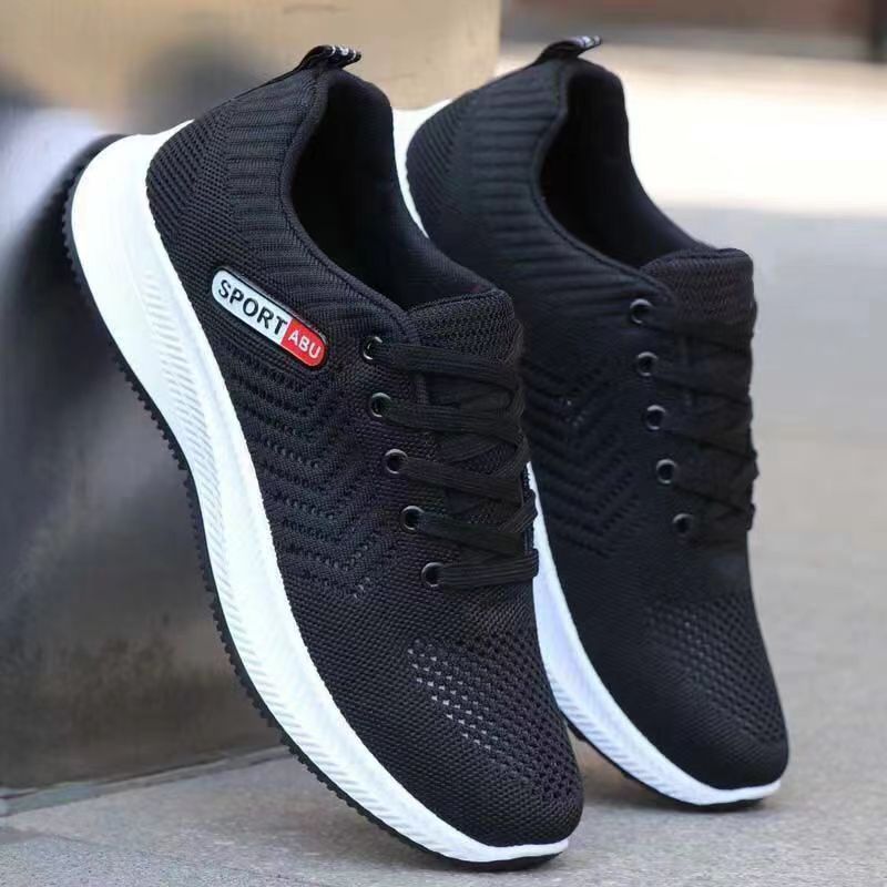 Spring New Men&#039;s Fly Woven Mesh Sports Shoes