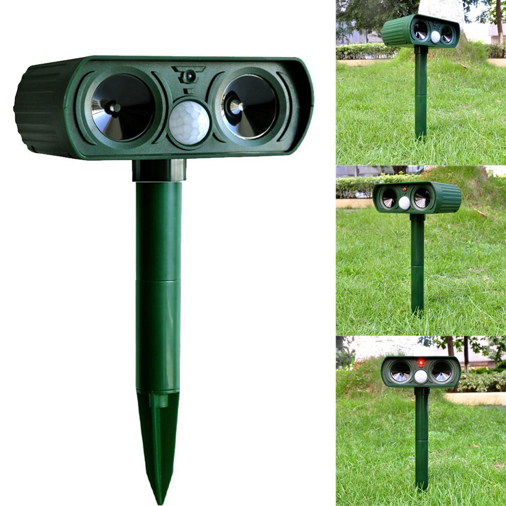 Solar Drive Outdoor Ultrasonic Flash Bird Drive Mouse Drive Cat Drive Dog Drive Animal Drive