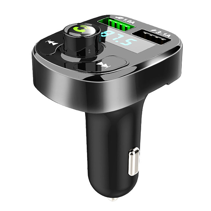 Car MP3 Bluetooth Receiver 5.0 Lossless Mp3 Play Cigarette Light Car Supplies Multi-function Music Fast Charge