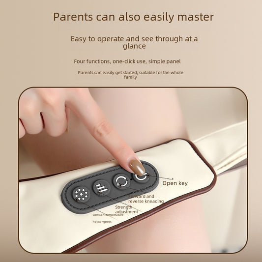 Shoulder And Neck Oblique Muscle Massager Multi-function Massage Shawl Home Neck Shoulder Kneading Heating Cervical Spine Instrument