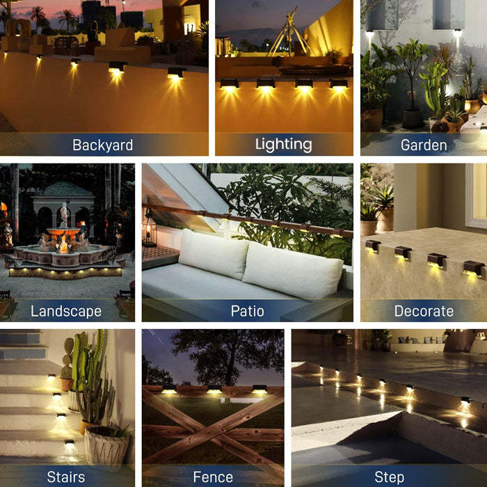 Solar Fence Lights